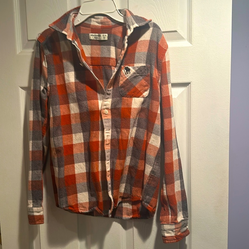 Abercrombie kids/size 13/14/flannel